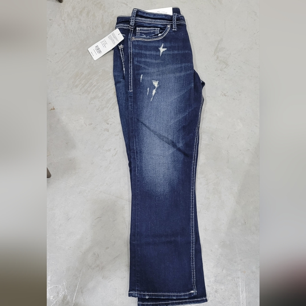 Silver Jeans Dark Indigo Denim - Picture 3 of 4